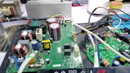 Gree DC inverter AC E8 error code AC PCB #420
