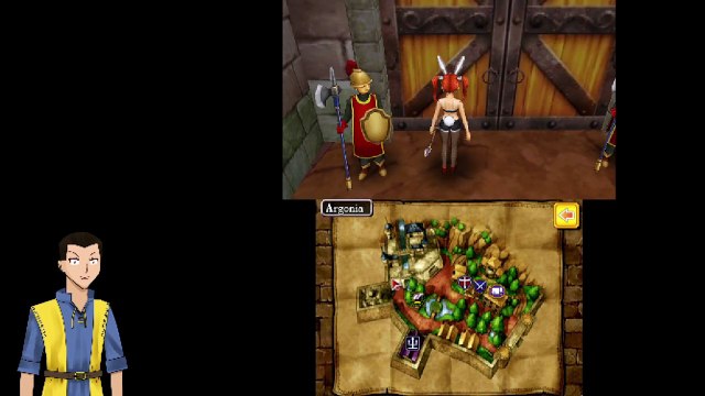 Dragon Quest 8 (3DS/RetroArch) day 25 be vewy quiet I'm wunting Argon Lizards! eh eh eh