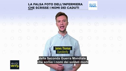 La falsa storia dell'"infermiera che scrisse i nomi dei caduti" in Normandia