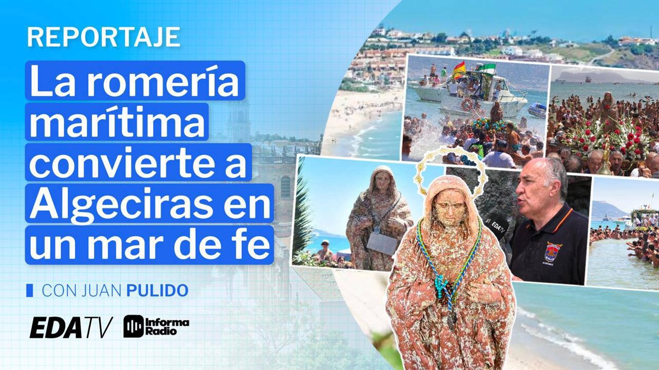 La Romería Marítima convierte Algeciras en un mar de fe