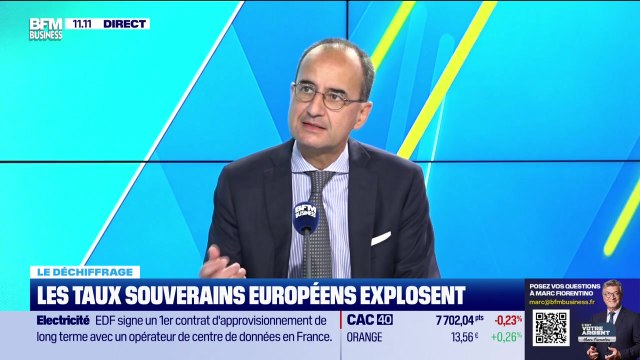 Le déchiffrage : Les taux souverains européens explosent - 04/09