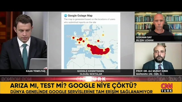 Google ve YouTube çöktü! Arama motoru uygulamalarında erişim sorunu