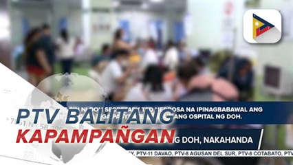 Leptospirosis fast lanes ng DOH, nakahanda