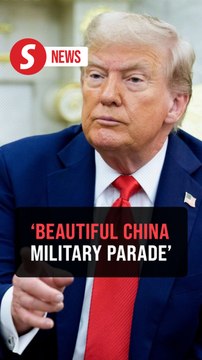 Trump: China military parade was a 'beautiful ceremony' but US should have been mentioned