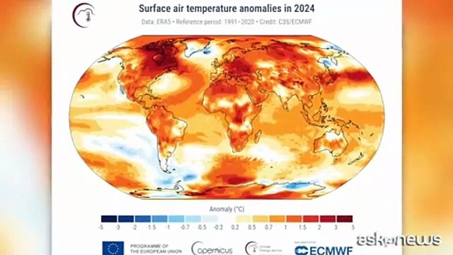Il 2024 è stato l'anno più caldo mai registrato: superata la soglia di 1,5 gradi