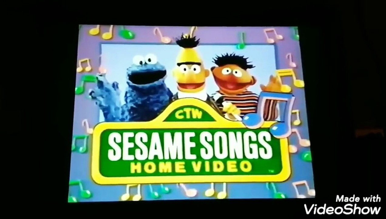 Opening and Closing to Sesame Street: Sing-Along Earth Songs VHS 1993 (Random House Home Video Version)