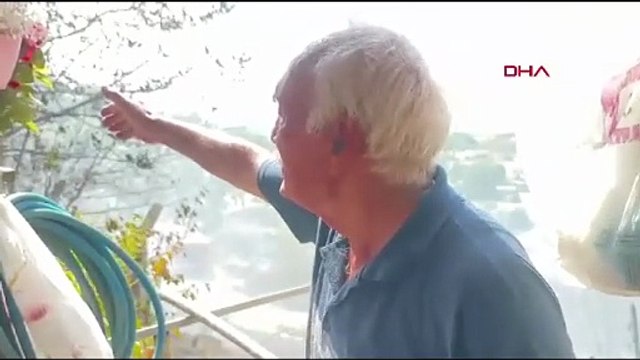 Edirne- Ot yangınında alevlerin sıçradığı baraka ile 4 arı kovanı yandı