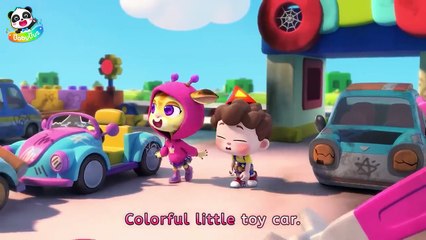 Humpty Dumpty Grocery Store _ Surprise Eggs_ Dinosaurs Song _ Nursery Rhymes _ Kids Songs _ BabyBus(720P_HD)