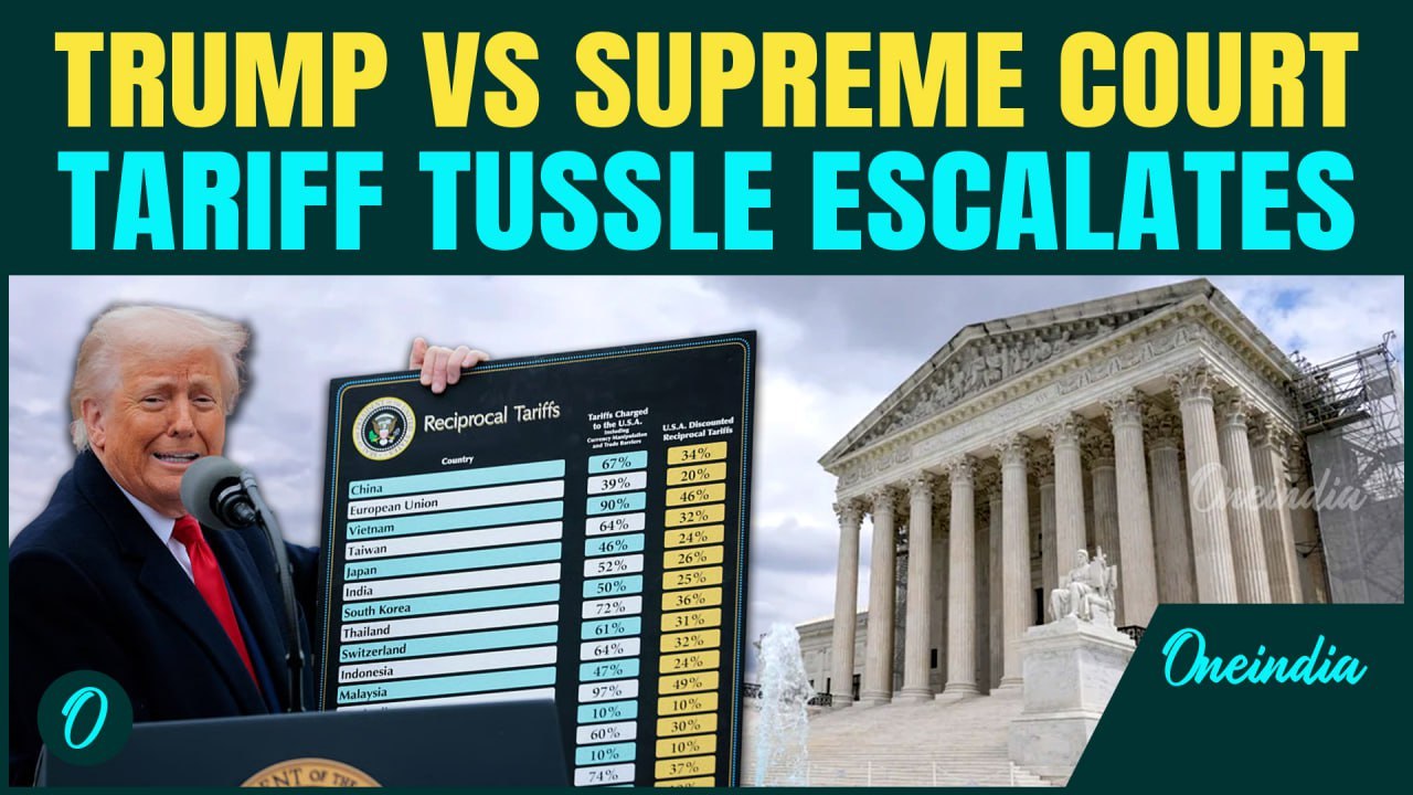 Trump Pleads with Supreme Court over Tariffs | Claims striking down tariffs will cause $159 Bn loss