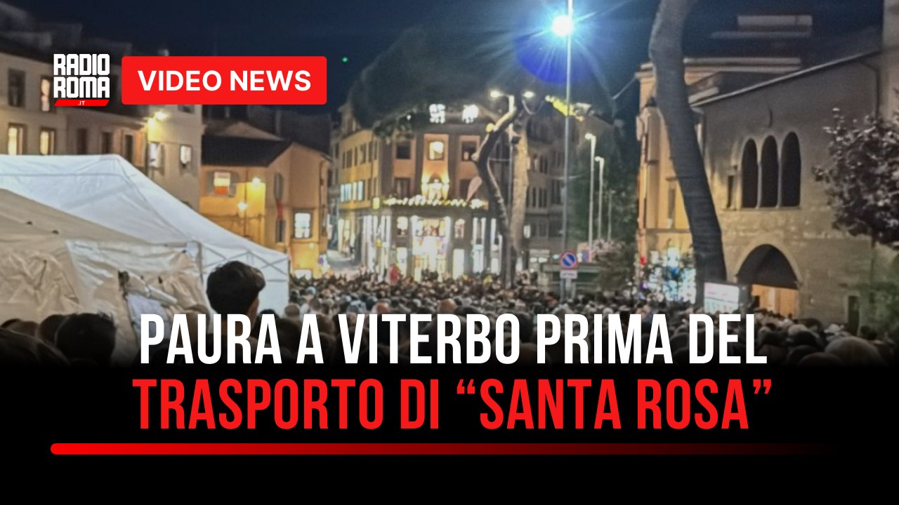 Paura a Viterbo prima del trasporto della macchina di Santa Rosa arrestati due uomini con mitra e pistole