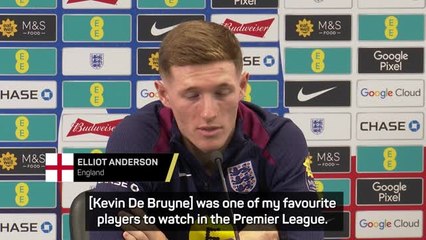 De Bruyne was the player I wanted to emulate – Anderson