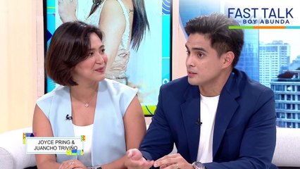 Fast Talk with Boy Abunda: Juancho Triviño, nagpaalam muna bago humalik kay Joyce! (Episode 675)