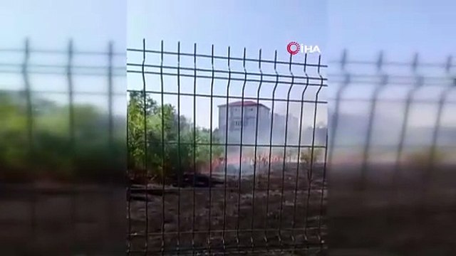 Bursa\'nın tarihi lisesinde korku dolu anlar! Alevlere teslim oldu...