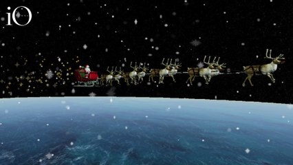 A caccia di Babbo Natale! Il suo percorso per consegnare i regali si può seguire in diretta