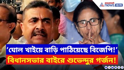 ‘মমতার স্বৈরাচার খতম হবেই!’ বিধানসভার বাইরে শুভেন্দুর প্রকাশ্যে হুঁশিয়ারি