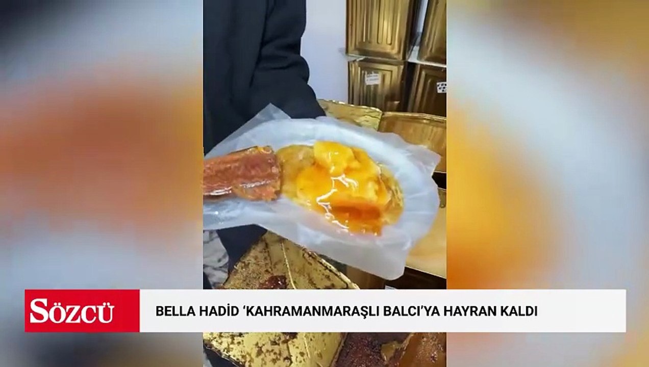Dünyaca ünlü model Bella Hadid 'Kahramanmaraşlı...