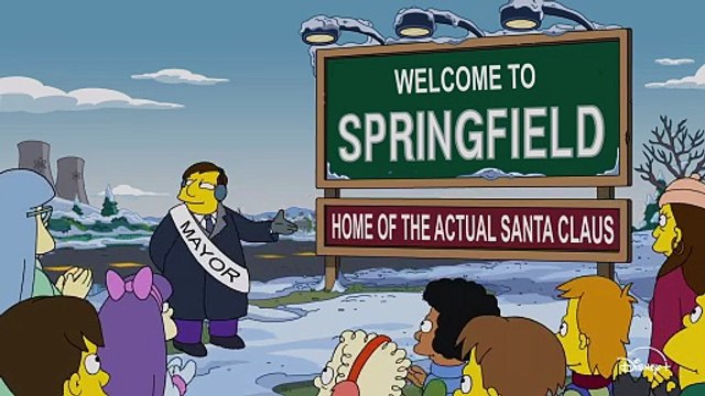 Natale a Springfield: il doppio episodio speciale dei Simpson su Disney+