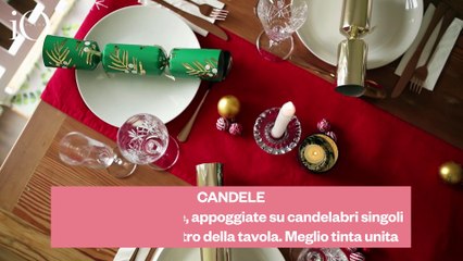 Apparecchiare a Natale: cinque dettagli speciali per la tavola delle feste