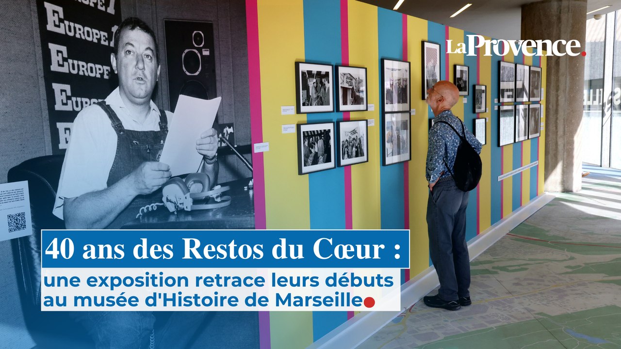 40 ans des Restos du Cœur : une exposition retrace leurs débuts au musée d'Histoire de Marseille