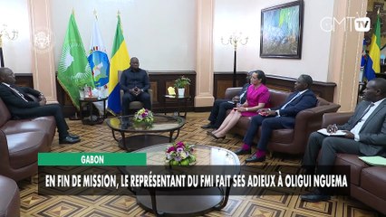 [#Reportage] Gabon : en fin de mission, le représentant du FMI fait ses adieux à Oligui Nguema