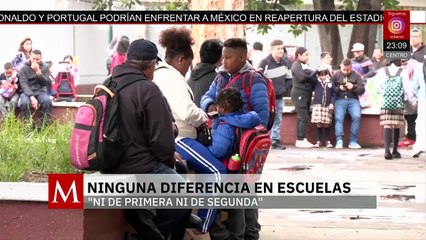 29 millones de estudiantes regresan a clases y Delgado anuncia igualdad en preparatorias