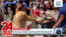 Habulan, agawan ng mga kinumpiskang gamit at sagutan, sumiklab sa operasyon ng MMDA | 24 Oras