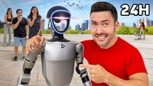 Jai passé 24H avec mon robot humain ! (flippant)