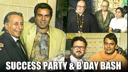 Aashik Aawara (1993) Success Bash & F.C. Mehra's 70th Birthday Party: Dharmendra, Shammi Kapoor, Mithun Da, Asha Bhosle & More