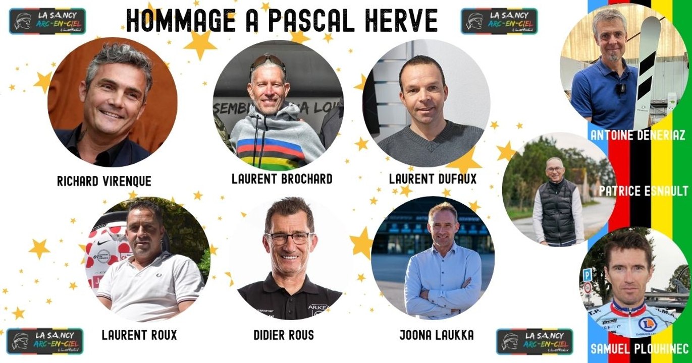 Cyclisme - La Sancy Arc-en-Ciel by Laurent Brochard 2025 - Richard Virenque, Didier Rous, Laurent Dufaux, Laurent Roux, et Joona Laukka... pour ne pas oublier Pascal Hervé !