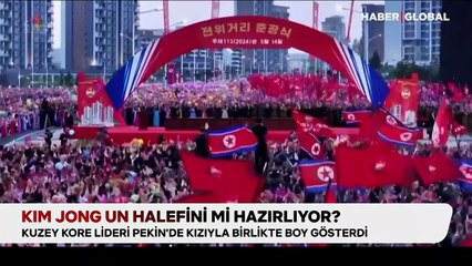 Kim Jong Un sır gibi sakladığı kızını dünyaya tanıttı