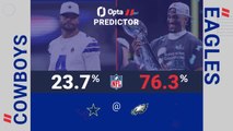 Cowboys @ Eagles - Opta Predictor