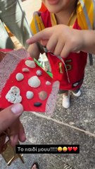 Δημήτρης Αλεξάνδρου: Η εντυπωσιακή χειροτεχνία που του έφτιαξε ο Πάρης - «Το παιδί μου»