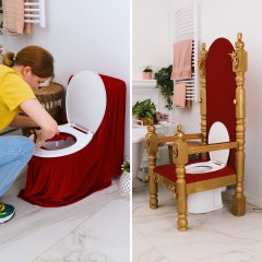 Wife's toilet prank on husband gone wild 👑