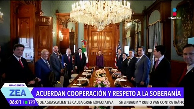 Sheinbaum y Marco Rubio acuerdan cooperación y respeto a la soberanía