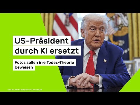 US-Präsident durch KI ersetzt- Fotos sollen irre Todes-Theorie beweisen