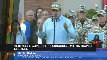 FTS 8:30 04-09: Venezuela: government announces militia training sessions