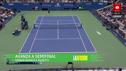 Sinner elimina a su compatriota Musetti para avanzar a las semifinales del US Open