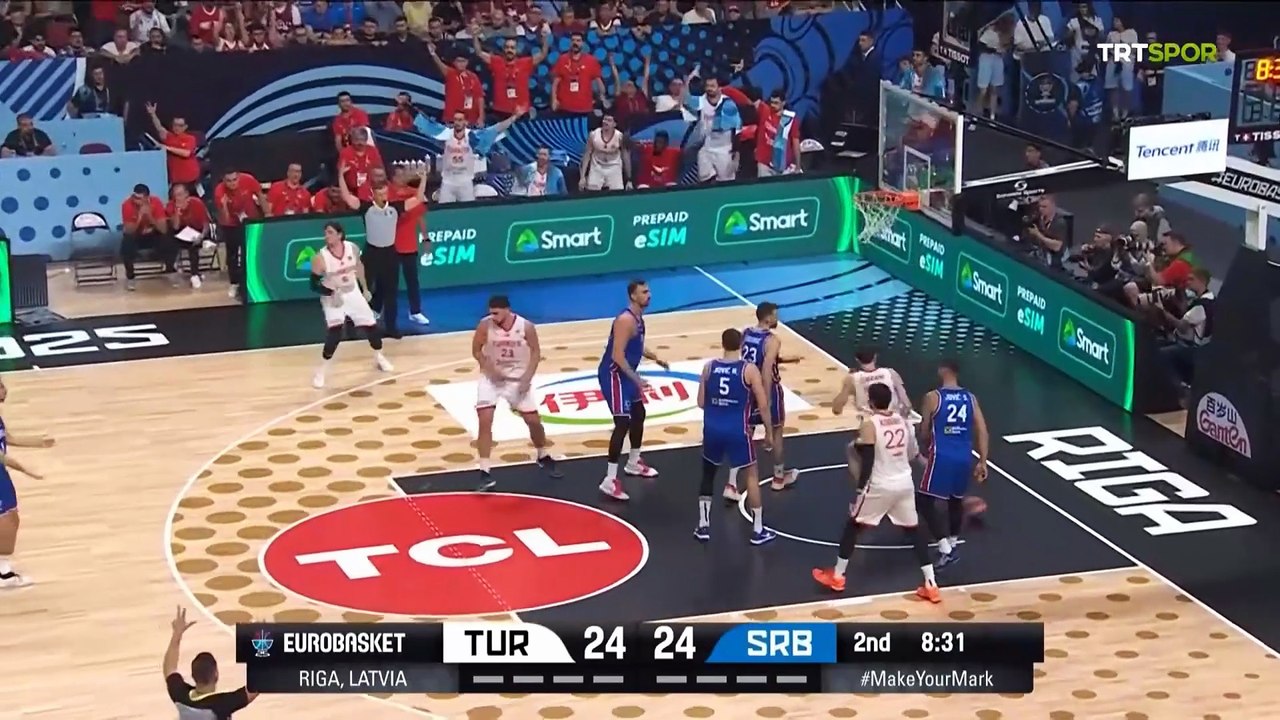 TÜRKİYE - SIRBISTAN 95-90 EUROBASKET 2025