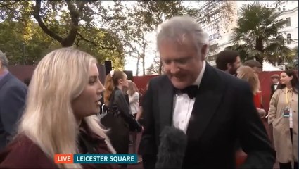 Hugh Bonneville interrupts live TV interview with urgent Gaza plea