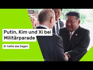 Putin, Kim und Xi bei Militärparade: Körpersprachen -Experten analysierten "Machtdreier"
