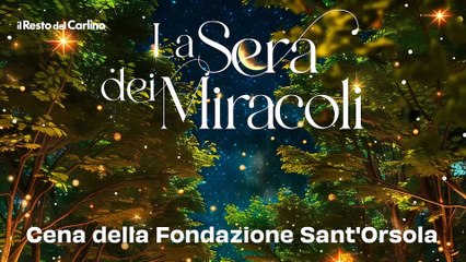 Cena della Fondazione Sant'Orsola: il video