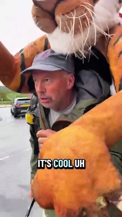 Paul Goldstein walks 25 marathons in 25 days to protect endangered four legged species