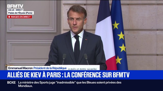 Guerre en Ukraine: La Russie a perdu un million de soldats pour conquérir moins d'1% du territoire ukrainien , souligne Emmanuel Macron