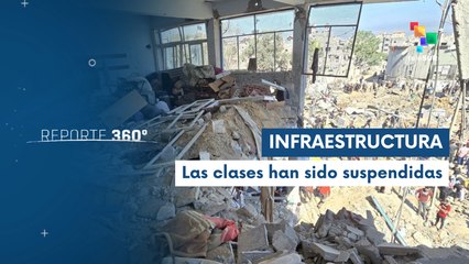 Reporte 360° 04-09 Más de 500 escuelas destruidas por Israel