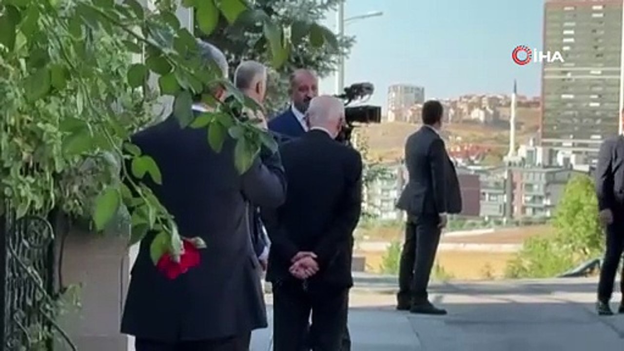 Cumhurbaşkanı Erdoğan, MHP Genel Başkanı Bahçeli ile Beştepe’de bulunan konutunda bir araya geldi
