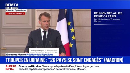 Guerre en Ukraine: "Si la Russie continue de refuser des discussions de paix concrètes, nous prendrons des sanctions", prévient Emmanuel Macron