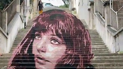 Omaggio a Monica Vitti: il murale che celebra l’icona del cinema a Roma