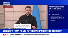 Guerre en Ukraine: "Nous voyons comme une des garanties de sécurité notre adhésion à l'Union européenne", indique Volodymyr Zelensky, président de l'Ukraine
