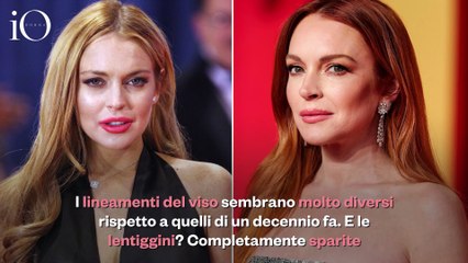 Lindsay Lohan, i segreti del "miracoloso" ringiovanimento del suo viso