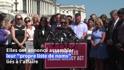 Des victimes d'Epstein vont assembler leur "propre liste de noms" liés à l'affaire